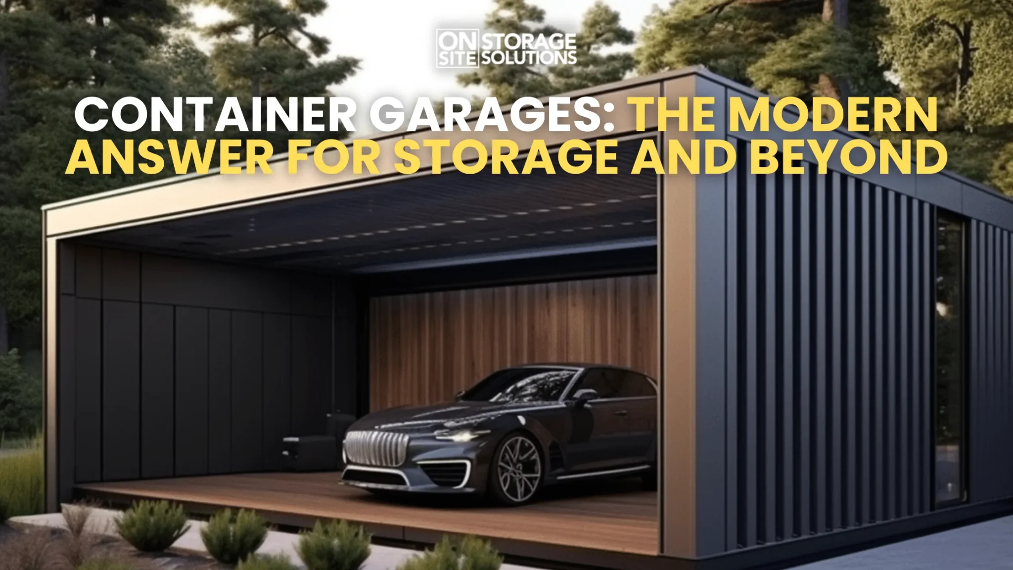 Container Garages: The Modern Answer for Storage and Beyond