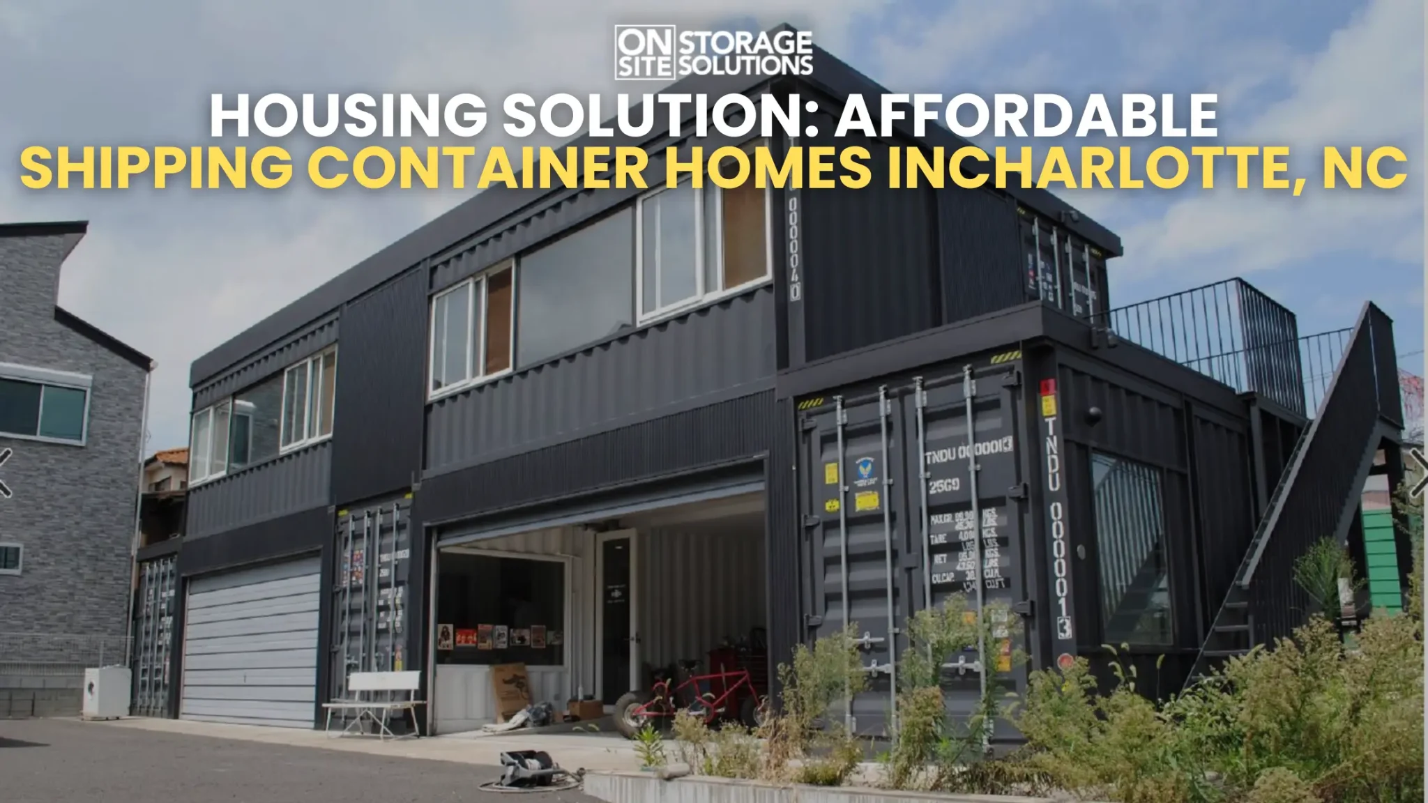 Affordable Shipping Container Homes in Charlotte, NC