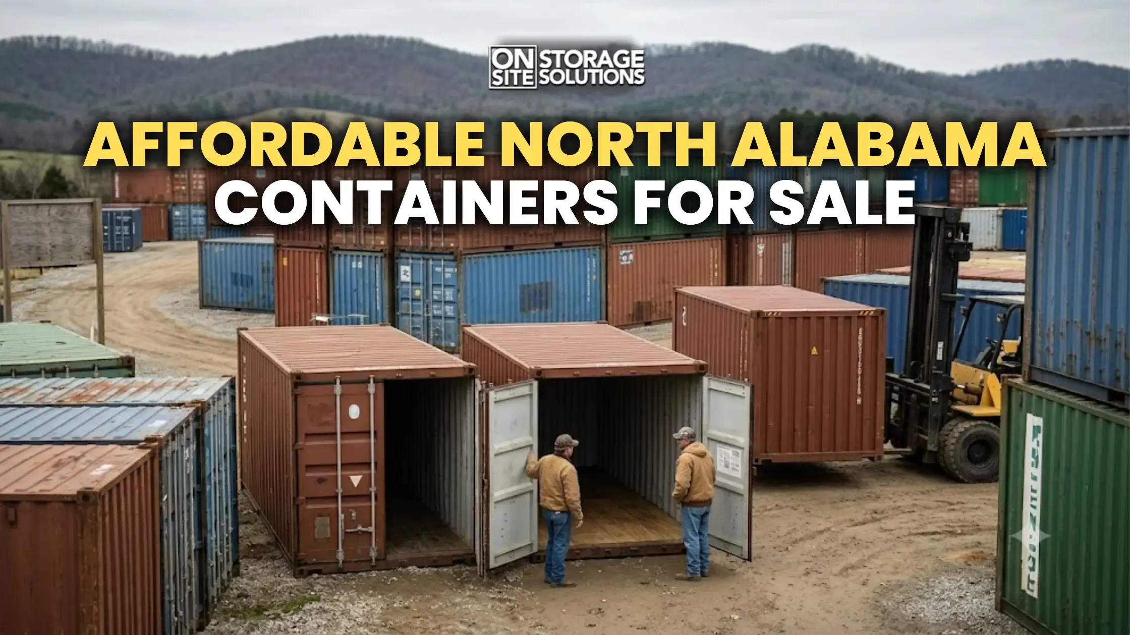 Affordable North Alabama Containers for Sale