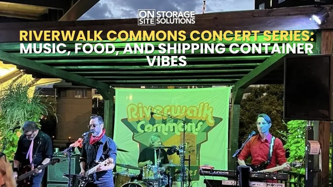 Riverwalk Commons Concert Series: Music and Shipping Container Food Stalls