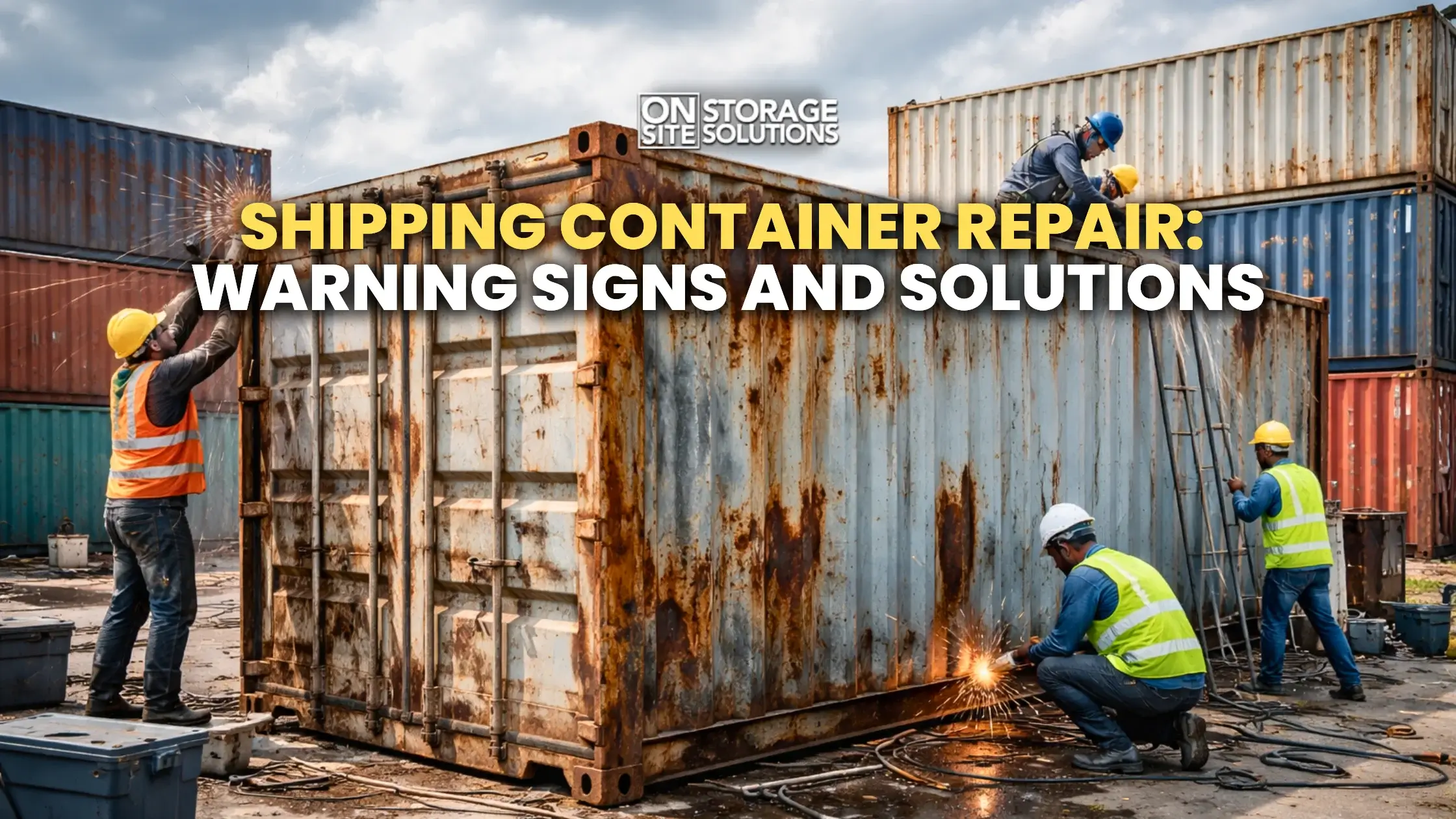 Shipping Container Repair | Warning Signs & Solutions